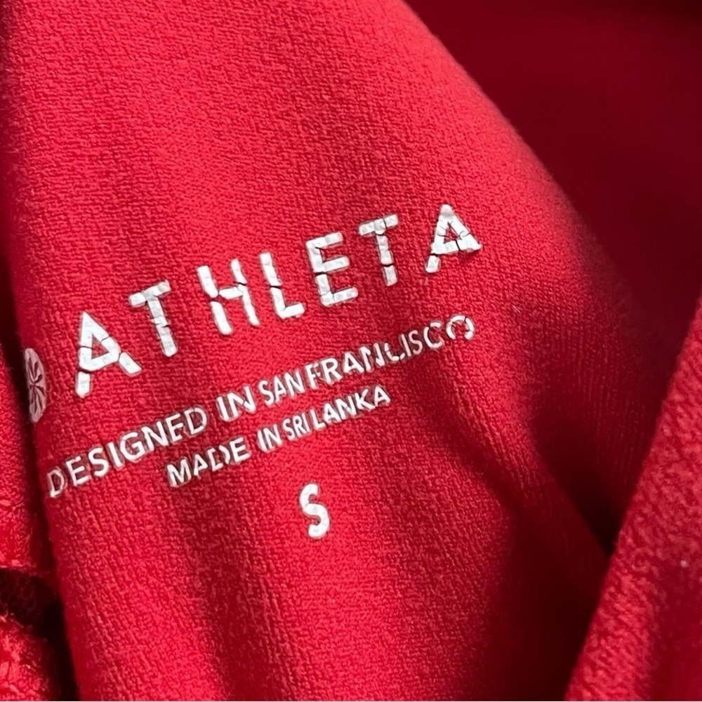 ATHLETA Conscious Crop Tank Top Red Size Small - Picture 5 of 5